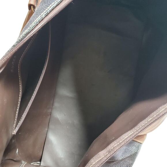 Vintage Guess Duffle Bag Made In Spain Leather Travel Bag - Picture 6 of 8